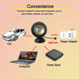 Sunset LED Lamp