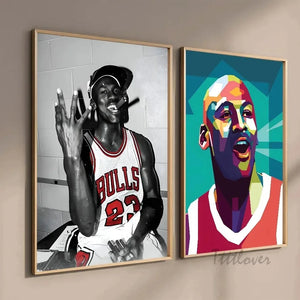 Michael Jordan Canvas Poster