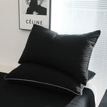 4 Piece Solid Color Bedding Set