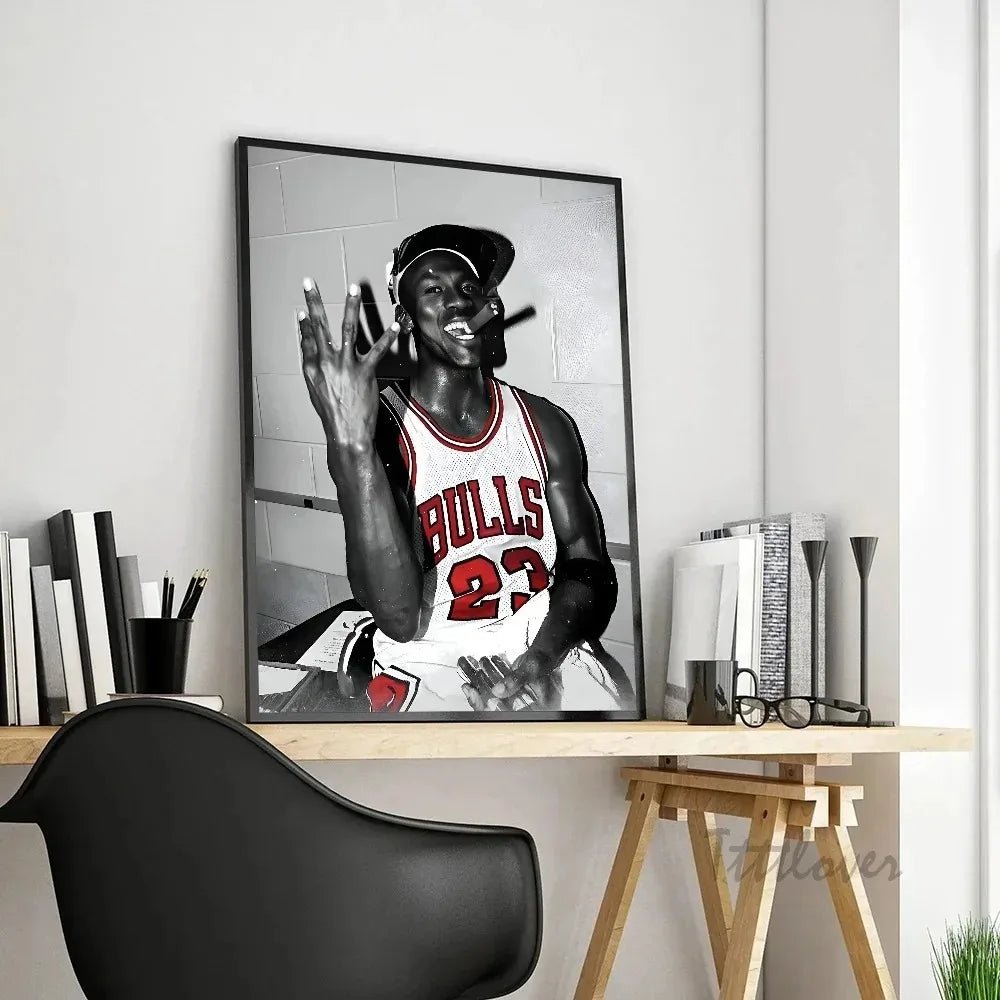 Michael Jordan Canvas Poster