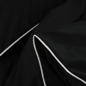 4 Piece Solid Color Bedding Set