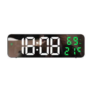 LED Digital Clock w/ Temperature & Humidity